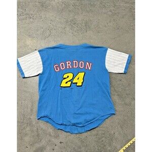 Vintage 1997 Jeff Gordon #24 Button Up Jersey Size XL
